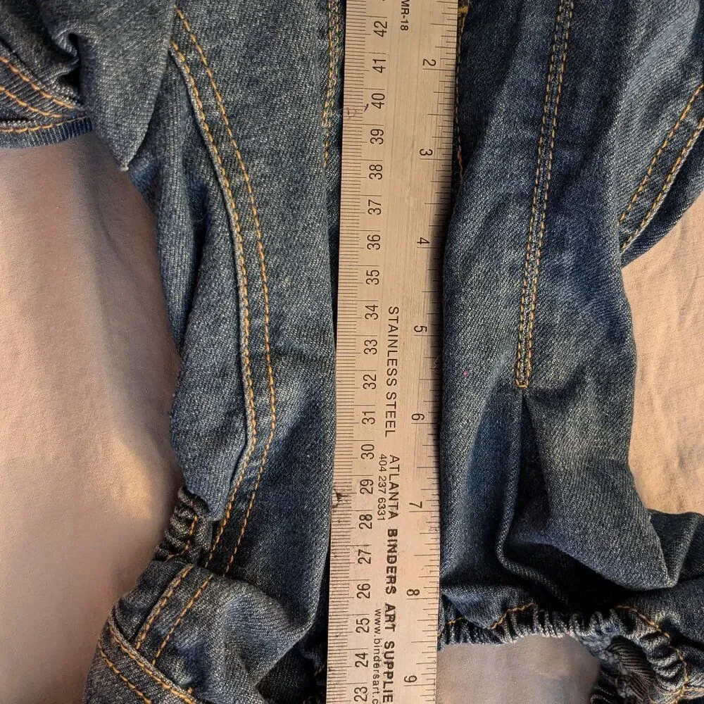 Reddy XS Stylish Denim Dog Jumpsuit - BENEFITS SENIOR RESCUE